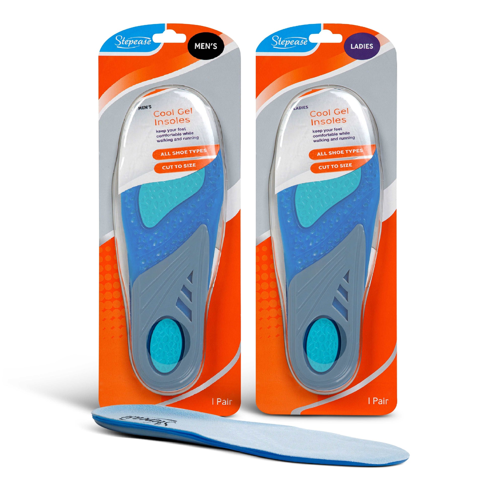 Stepease Dual Gel Insoles for Men and Women